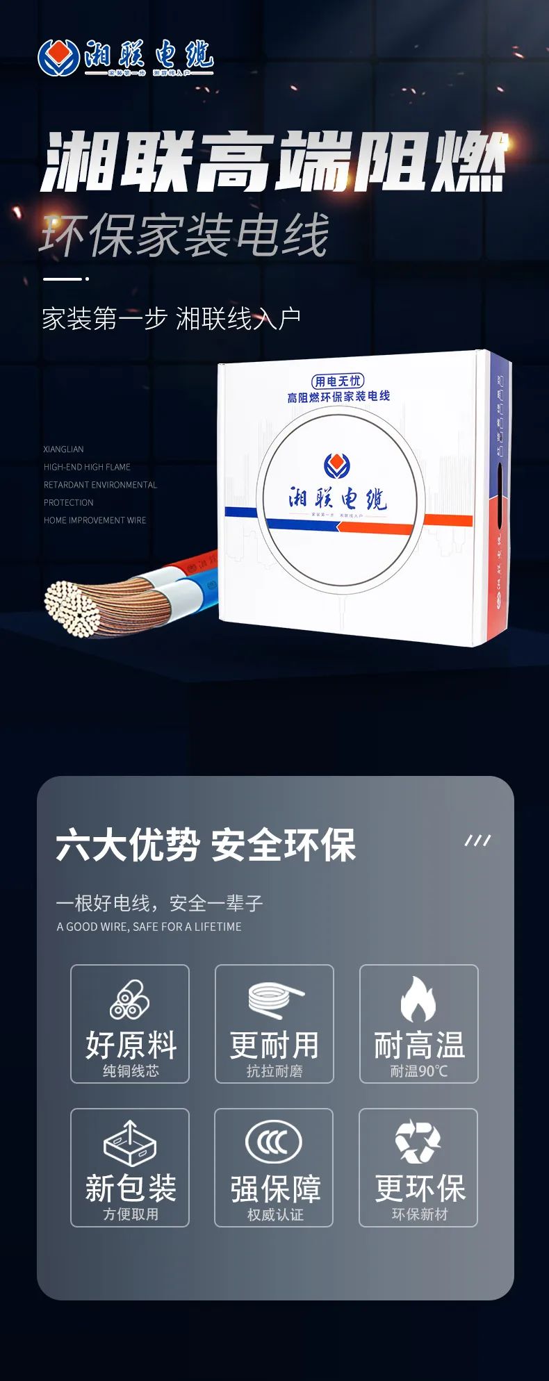 高端新品，雙層防護 品質(zhì)升級，安全加倍 #安全用電你我湘聯(lián)